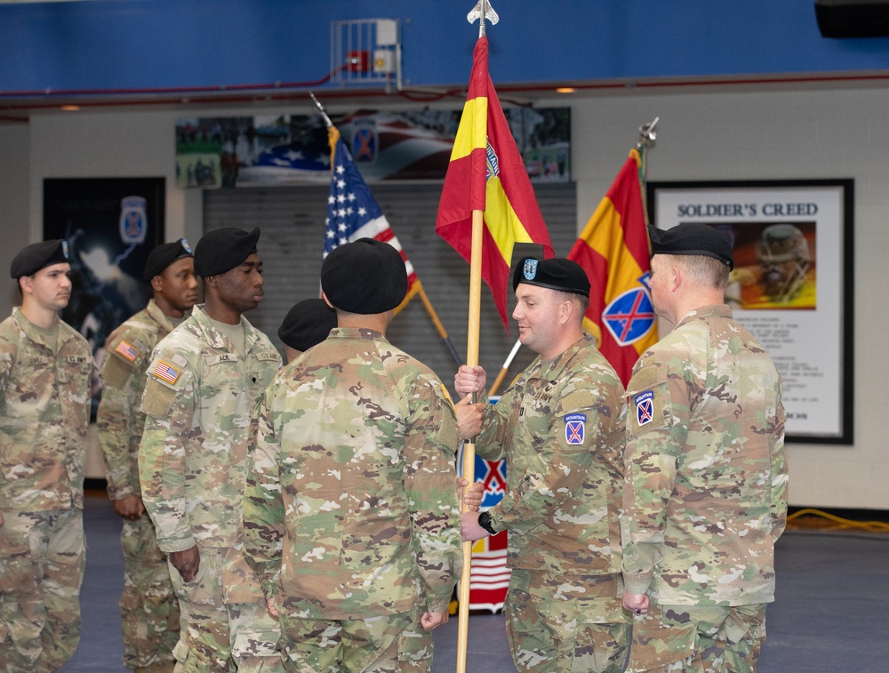 Headquarters and Headquarters Battery, 10th Mountain Division (LI) Artillery Change of Command Ceremony