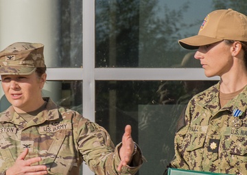 Navy Doc recognized for Army Field Hospital support