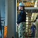 USS Ronald Reagan (CVN 76) Sailors and Puget Sound Naval Shipyard contractors conduct routine operations and ship maintenance