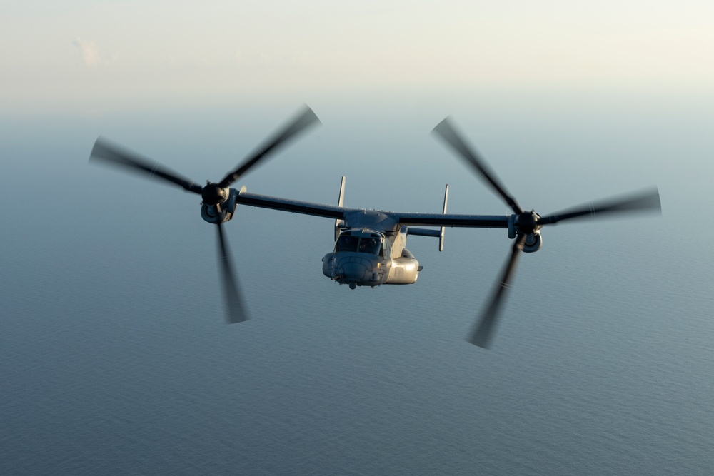 U.S. Marines with VMGR-252 conduct aerial refueling