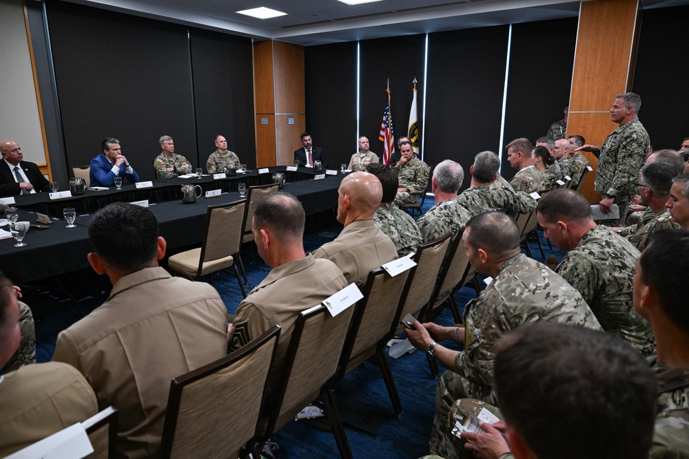 SECDEF visits SOF Week 2025