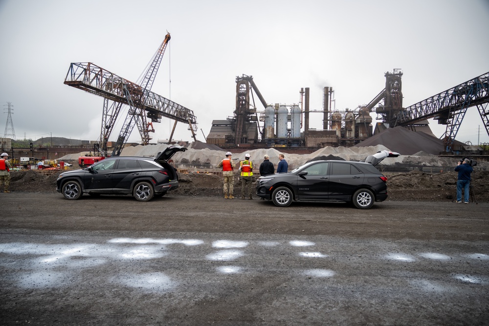 Cleveland's Fox 8 News Tours the Cleveland Dredging Project