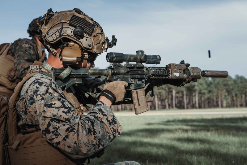 SPMAGTF-ACM Trains with French Armed Forces and U.S. Navy During Exercise Chesapeake 2025
