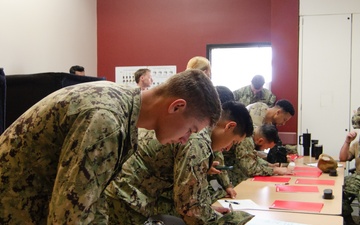 NMCB 4 Seabees Donate Blood