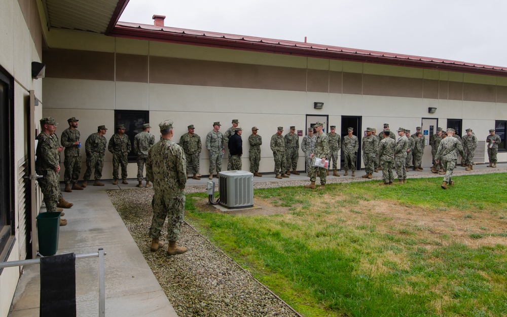 NMCB 4 Seabees Donate Blood