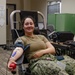 NMCB 4 Seabees Donate Blood