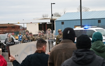 111 SFS riot control training during CRE
