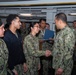 Abraham Lincoln hosts Chief of Supply Corps, Rear Adm. Epps