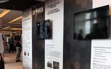 Patrons Enjoy the exhibits at SOF Week