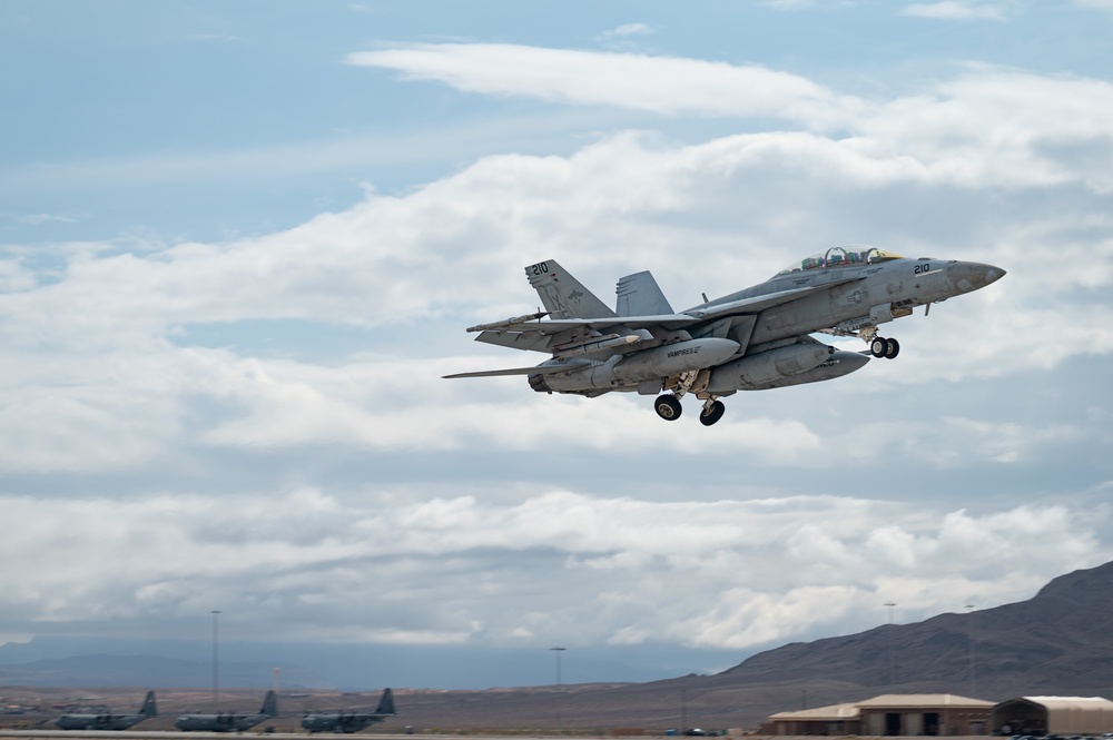 Aircraft Take Off in support of routine joint exercises