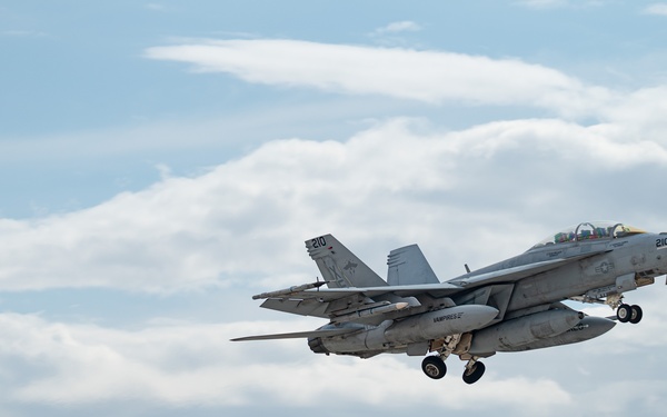 Aircraft Take Off in support of routine joint exercises