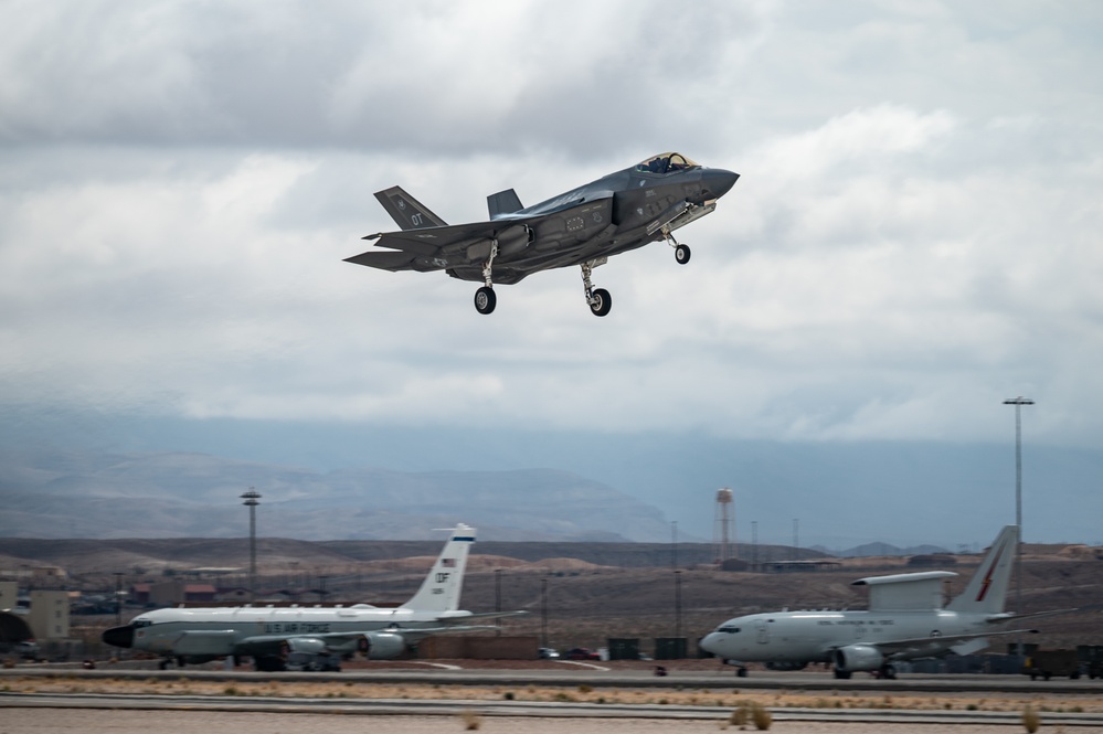 Aircraft Take Off in support of routine joint exercises