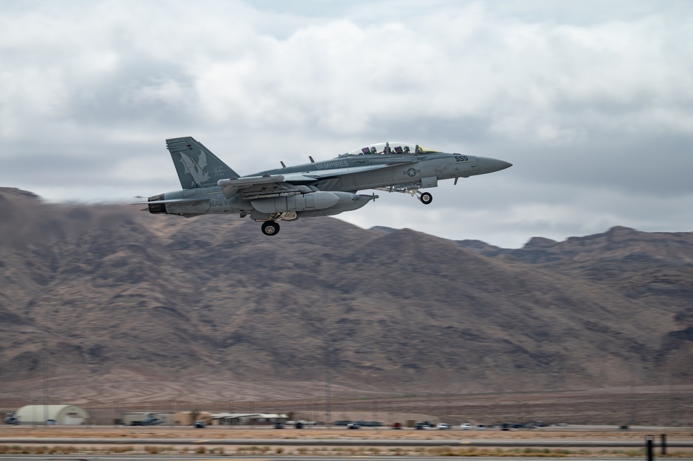 Aircraft Take Off in support of routine joint exercises