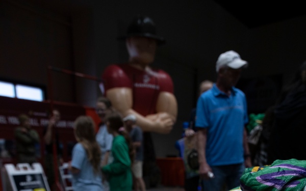 RS OKC Marines visit OKC Memorial and attend marathon expo