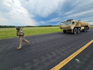 Renegade Troop, 3rd ACR Soldiers keeping helicopters fueled for flight