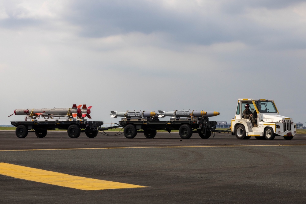 Balikatan 25: U.S. Marines with VMFA-323 Conduct Ordnance Operations in Support of Exercise Balikatan 25