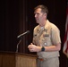 United States Navy Band holds quarterly All Hands meeting.
