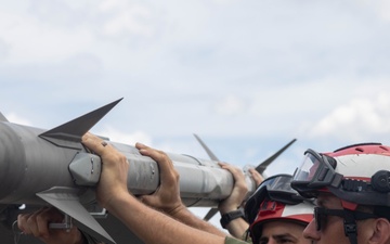 Balikatan 25: U.S. Marines with VMFA-323 Conduct Ordnance Operations in Support of Exercise Balikatan 25