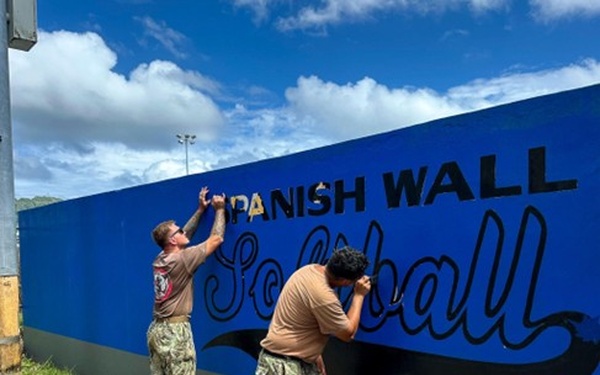 the Spanish Wall Softball Field Renovation