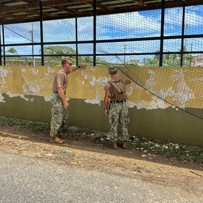 Spanish Wall Softball Field Renovation