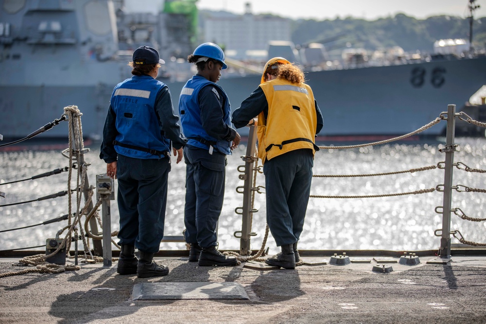 USS Preble Conducts Sea and Anchor Evolution