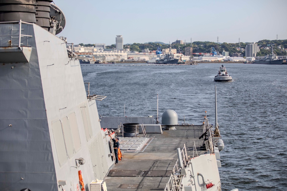 USS Preble Conducts Sea and Anchor Evolution