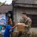 U.S., Philippines forces, setup medical supplies in Dugui San Isidro, Virac, Catanduanes