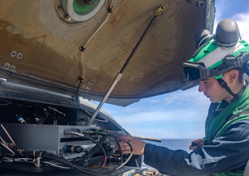 USS Ralph Johnson Conducts an Expendable Mobile Anti-Submarine Warfare Training Target Exercise with HSM 49.4