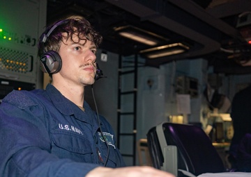 USS Ralph Johnson Conducts an Expendable Mobile Anti-Submarine Warfare Training Target Exercise with HSM 49.4