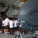 JROTC and Pre-engineering students tour Andersen Air Force Base