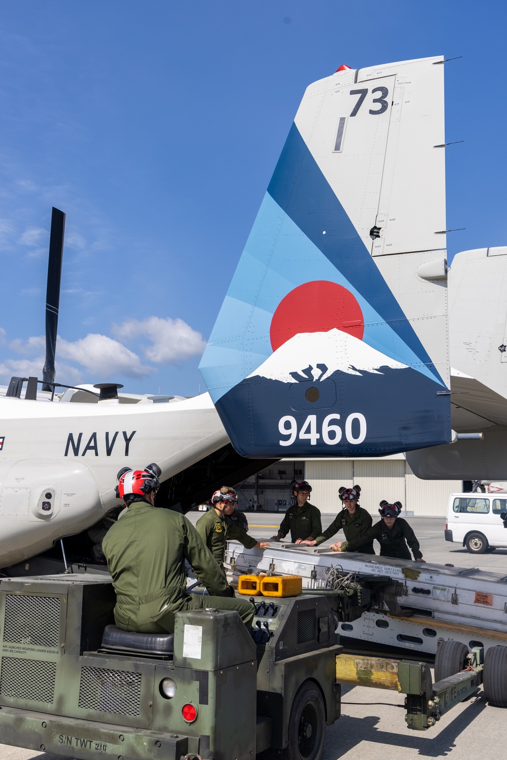 U.S. Marines in Japan prepare for ordnance loading