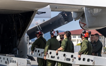 U.S. Marines in Japan prepare for ordnance loading