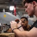 Nimitz Sailors Perform Maintenance on Aircraft