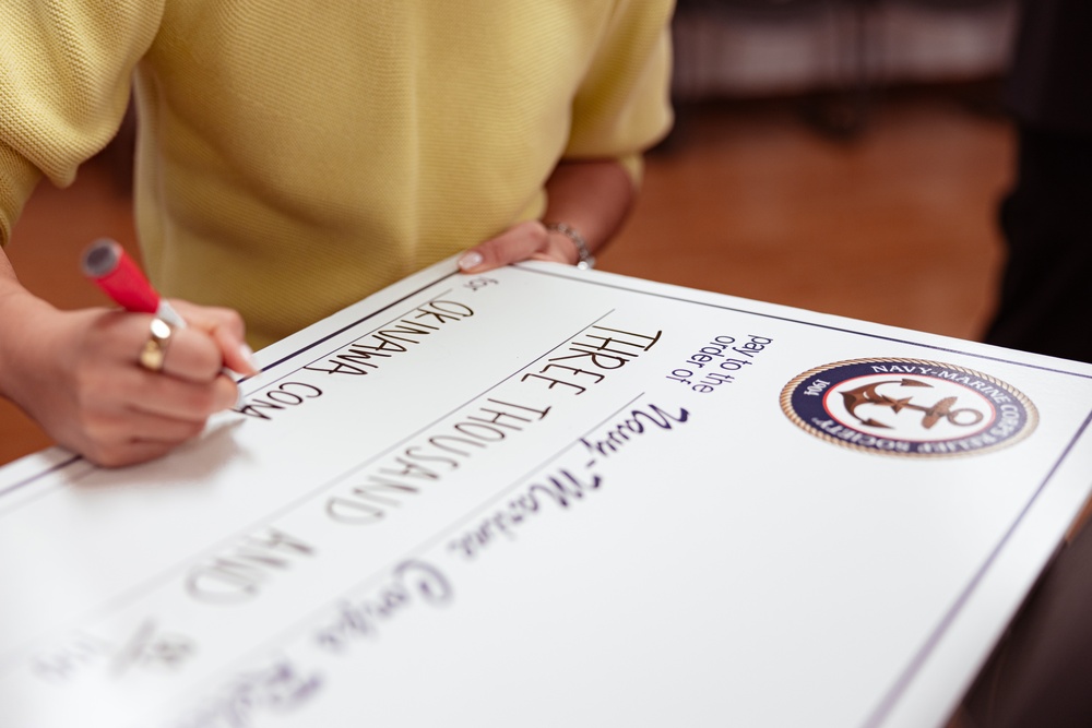 Navy-Marine Corps Relief Society receives a grant from Navy Federal Credit Union