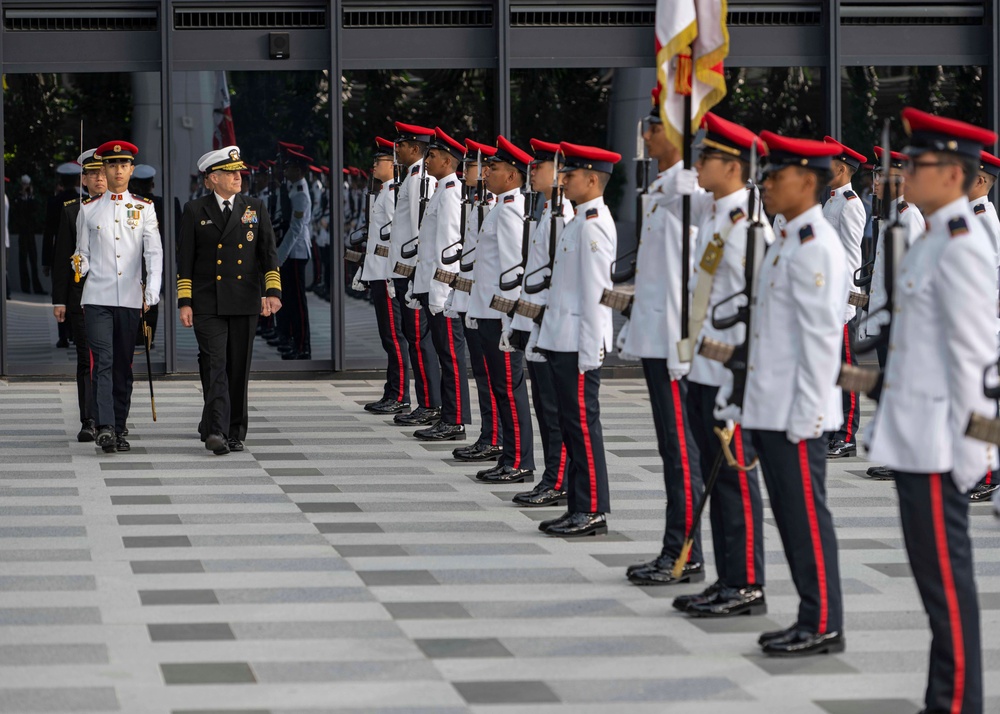 U.S. Pacific Fleet Commander travels to the Republic of Singapore for IMDEX Asia 25