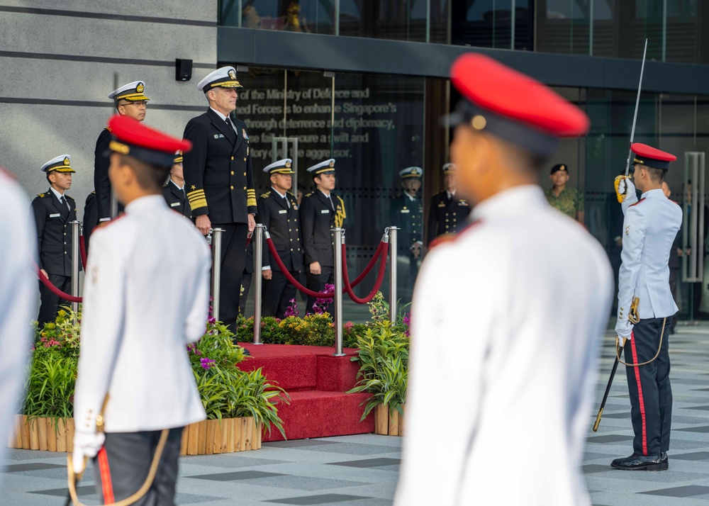 U.S. Pacific Fleet Commander travels to the Republic of Singapore for IMDEX Asia 25