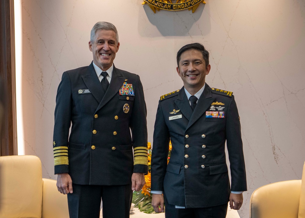 U.S. Pacific Fleet Commander travels to the Republic of Singapore for IMDEX Asia 25