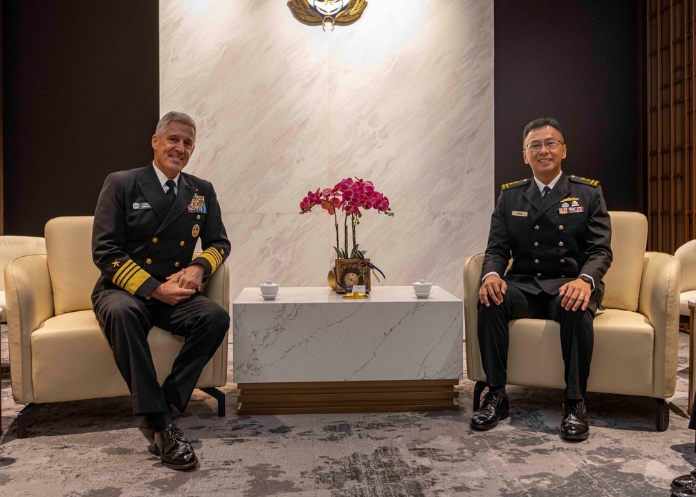 U.S. Pacific Fleet Commander travels to the Republic of Singapore for IMDEX Asia 25