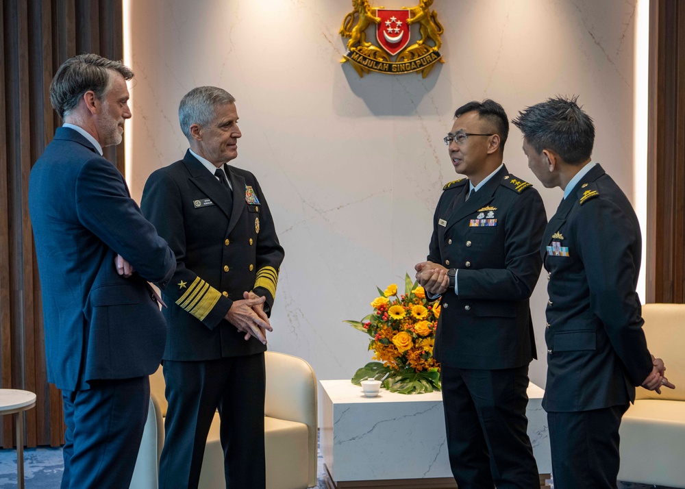 U.S. Pacific Fleet Commander travels to the Republic of Singapore for IMDEX Asia 25