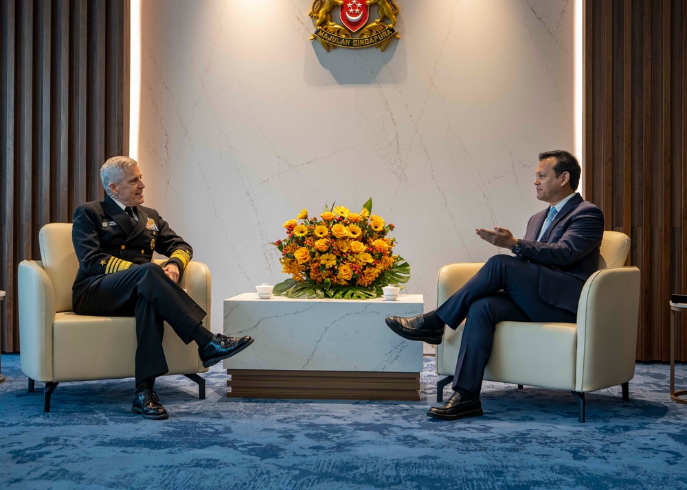 U.S. Pacific Fleet Commander travels to the Republic of Singapore for IMDEX Asia 25