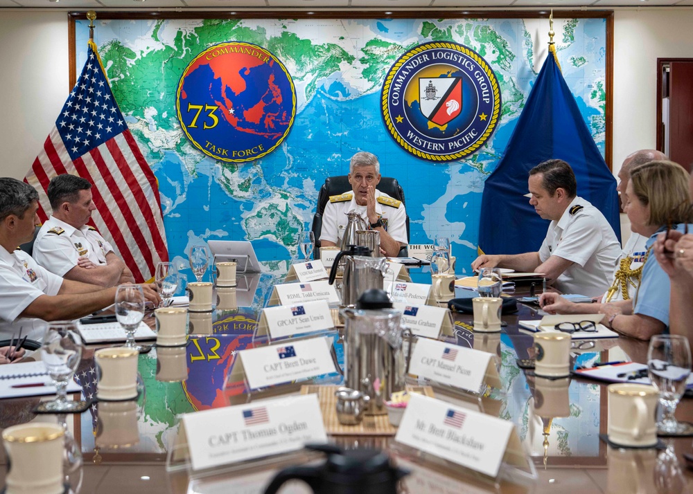 U.S. Pacific Fleet Commander travels to the Republic of Singapore for IMDEX Asia 25