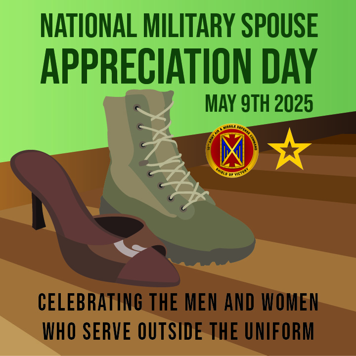 National Military Spouse Appreciation  Day Graphic