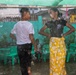 U.S., Philippines forces, ‘Bundle of Joy’ reaches Dugui San Isidro Elementary School.