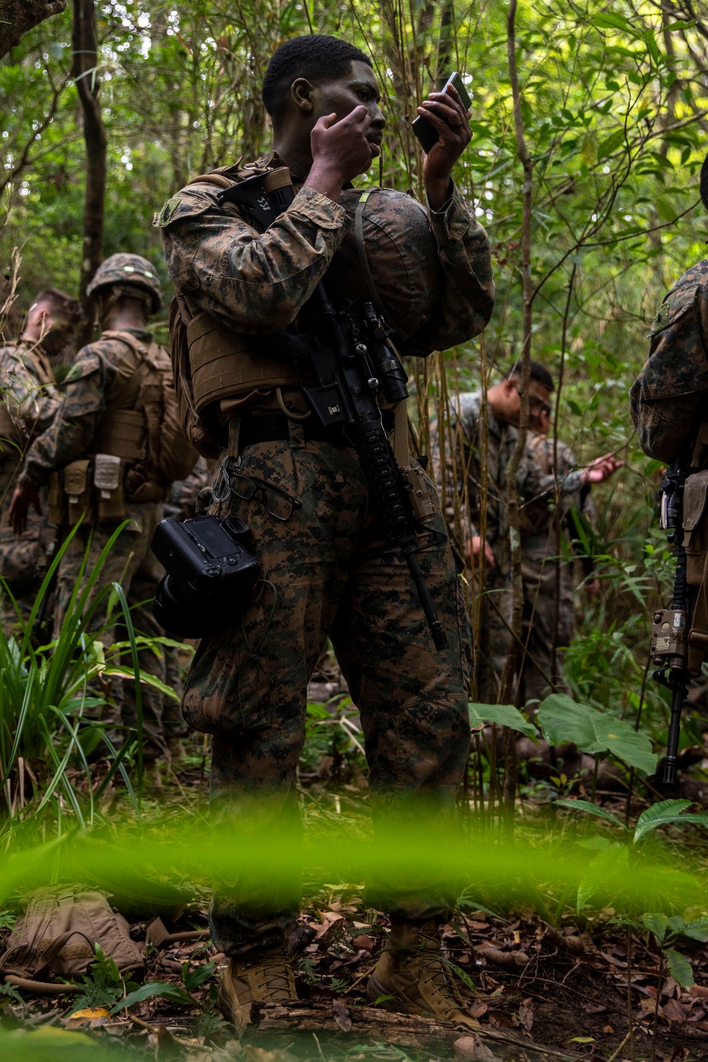 U.S. Marines participate in COMMSTRAT Field Training Exercise 2025