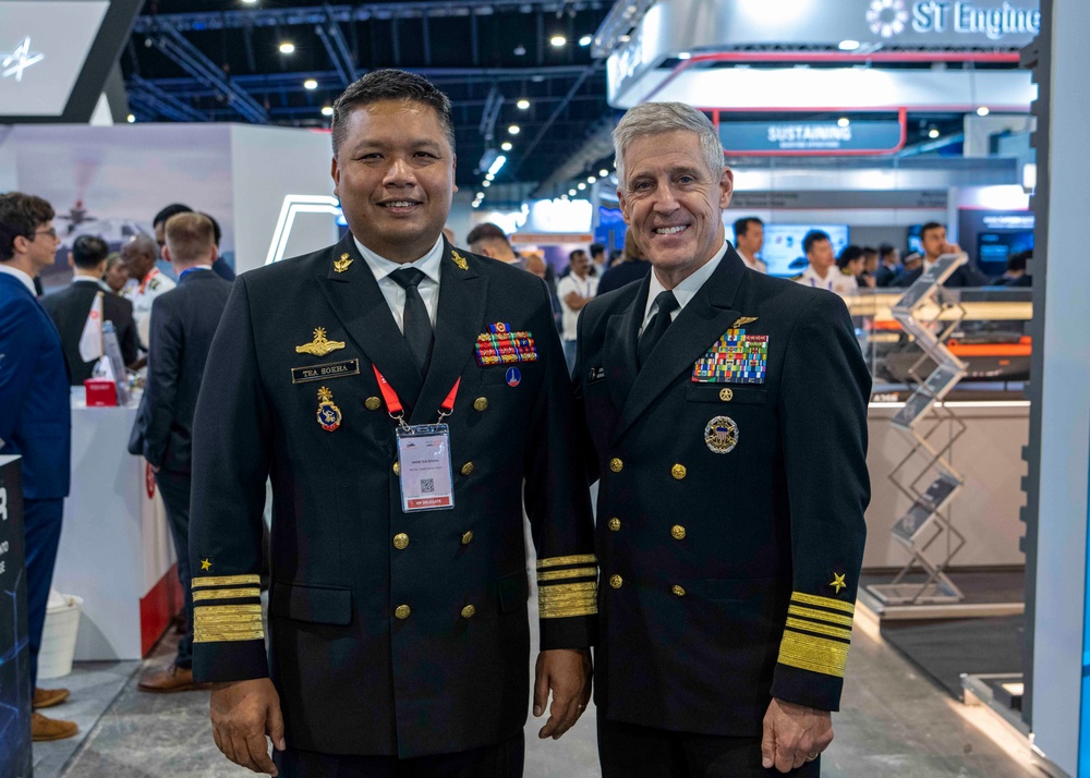 U.S. Pacific Fleet Commander travels to the Republic of Singapore for IMDEX Asia 25