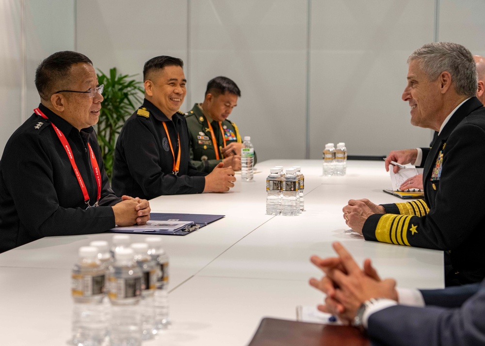 U.S. Pacific Fleet Commander travels to the Republic of Singapore for IMDEX Asia 25