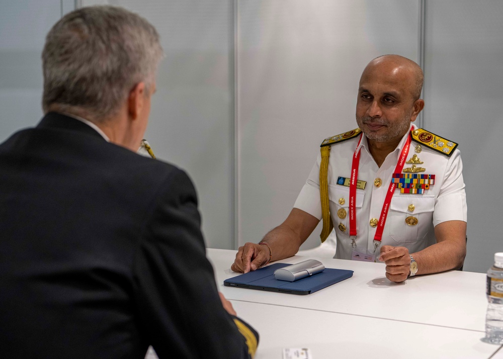 U.S. Pacific Fleet Commander travels to the Republic of Singapore for IMDEX Asia 25