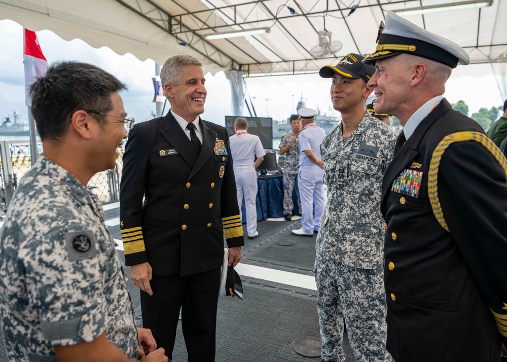 U.S. Pacific Fleet Commander travels to the Republic of Singapore for IMDEX Asia 25