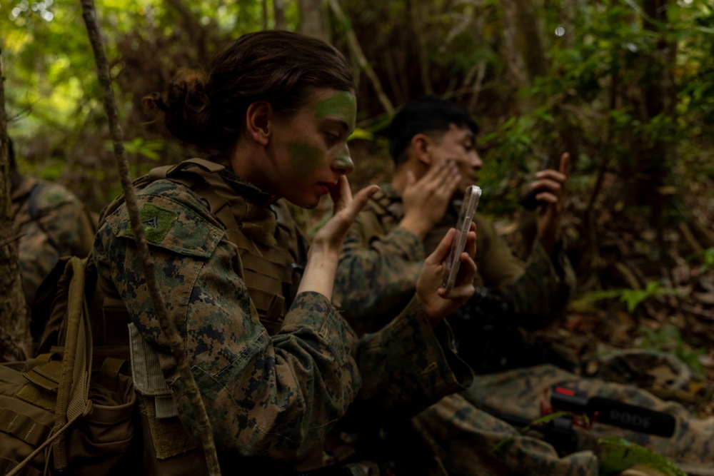 U.S. Marines participate in COMMSTRAT Field Training Exercise 2025