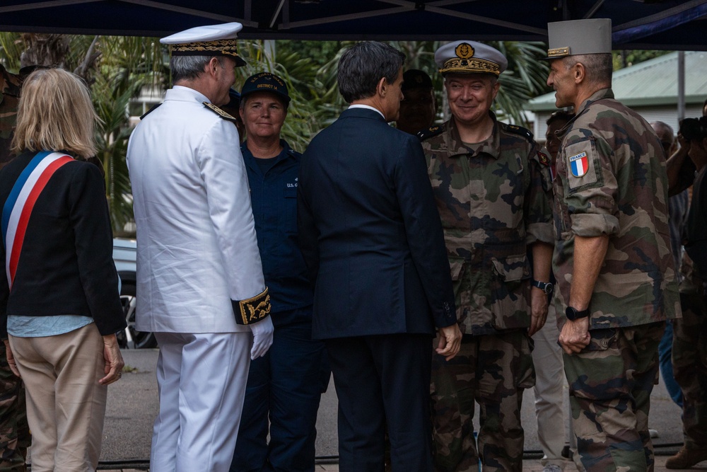 Croix du Sud: MRF-D 25.3 participates in closing ceremony